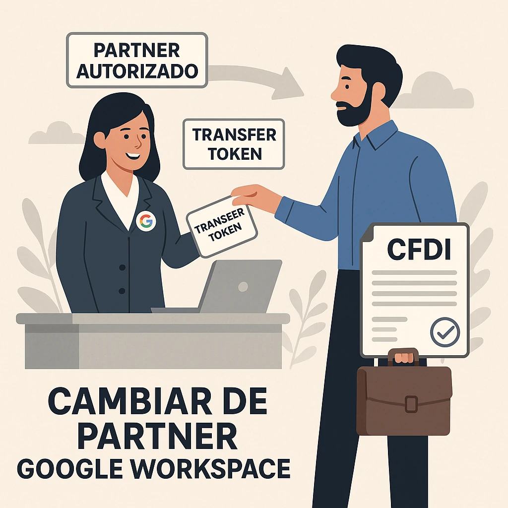 Cambiar de partner Google en México