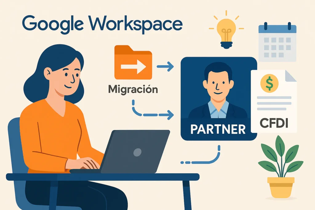 Google Workspace con facturación CFDI