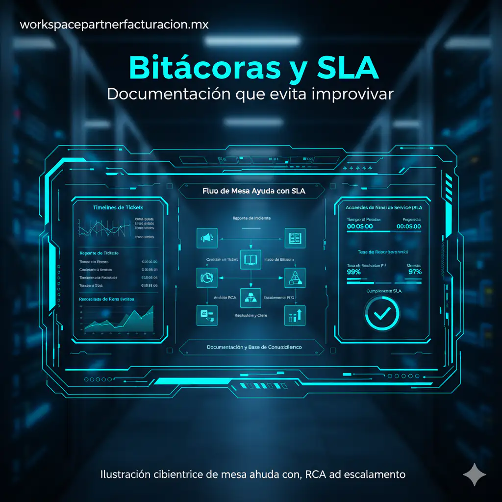 mesa de ayuda con SLA