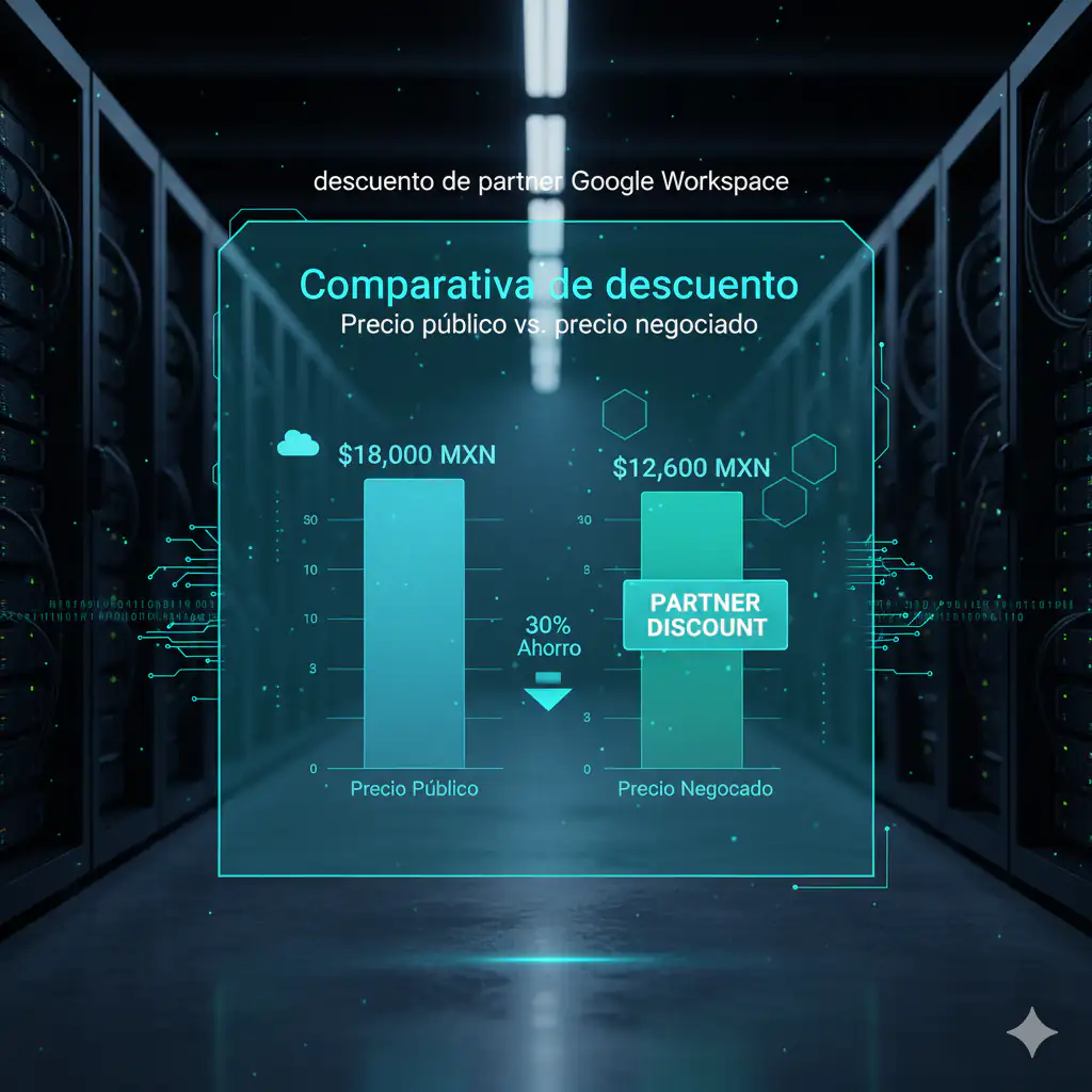 descuento de partner Google Workspace