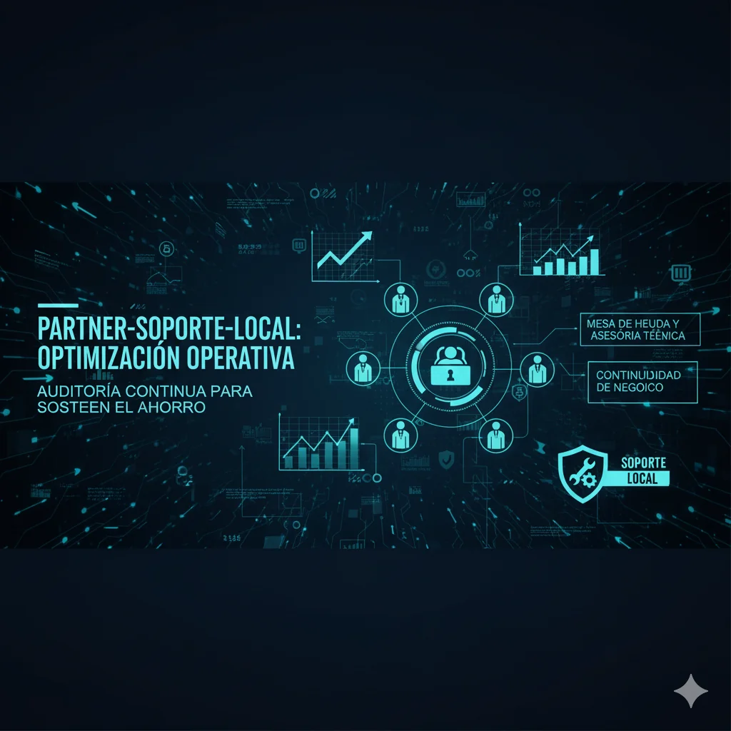 optimización operativa con soporte local