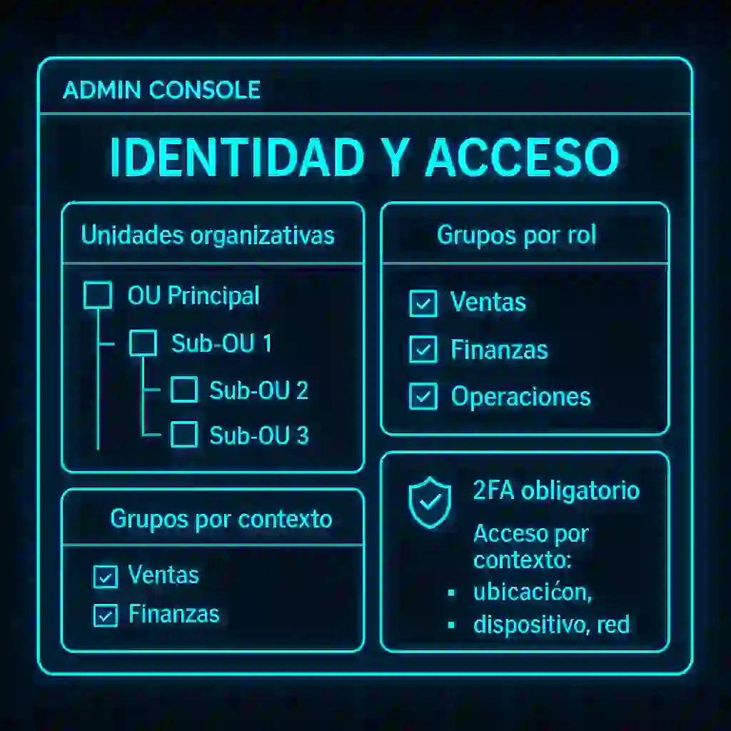 equipo de TI en oficina