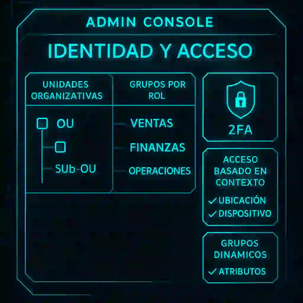arquitectura de identidad para Google Workspace en México