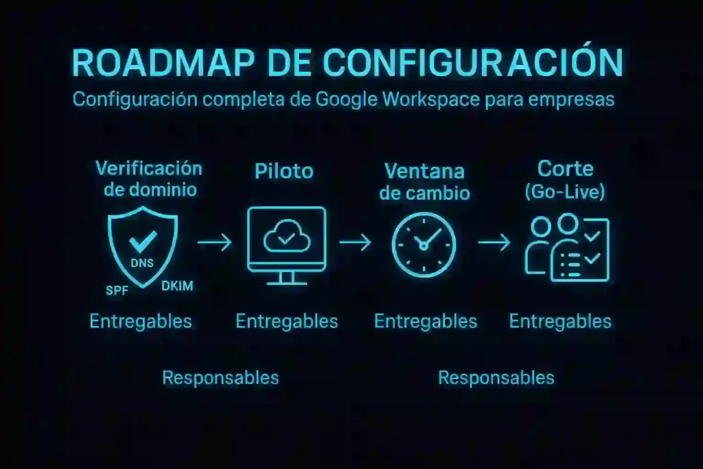 Configuración completa de Google Workspace para empresas