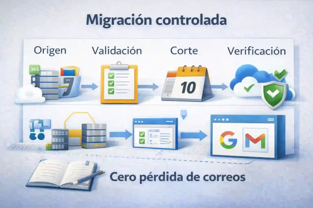 reseller autorizado de Google Workspace para migración y continuidad