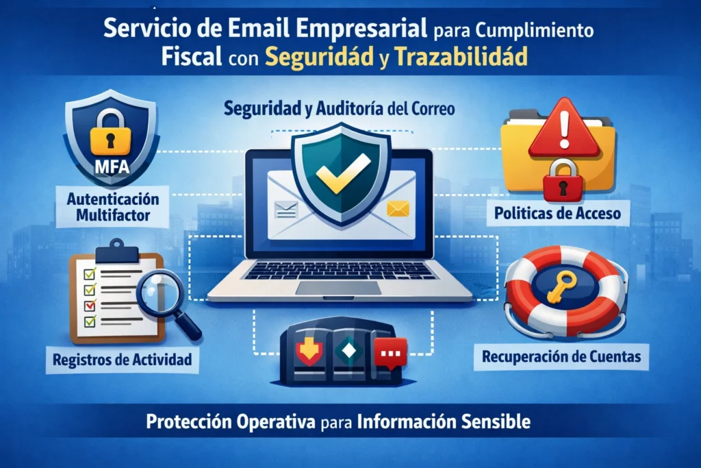 servicio de email empresarial para cumplimiento fiscal con seguridad y trazabilidad