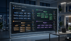 estructura cuentas google workspace multiples empresas organizacion