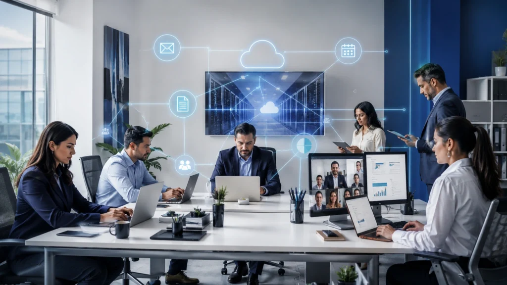 Empresa contratando Google Workspace en México con soporte y administración empresarial