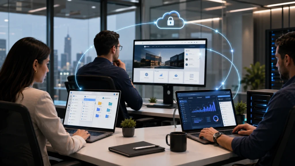 Google Workspace, hosting web y servidor VPS como servicios empresariales diferentes
